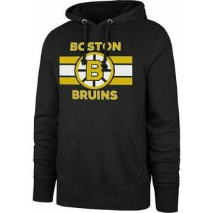 Boston Bruins NHL Burnside Pullover Hoodie Jet Black S Hanorac imagine
