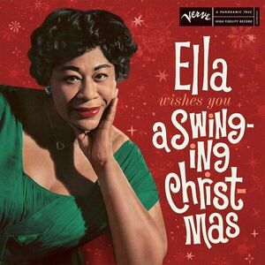 Ella Fitzgerald - Ella Wishes You A Swinging Christmas (Red Coloured) (Reissue) (LP) imagine