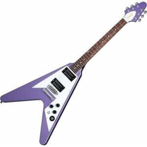 Epiphone Kirk Hammett 1979 Flying V Purple Metallic imagine