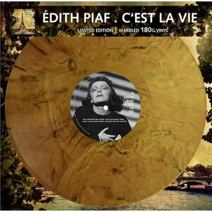 Edith Piaf - C'est La Vie (Limited Edition) (Numbered) (Gold Marbled Coloured) (LP) imagine