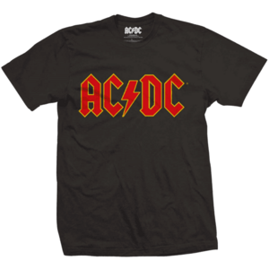 AC/DC Tricou Logo Black 2XL imagine