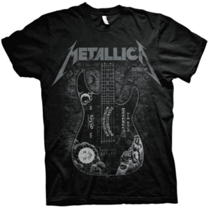 Metallica Tricou Hammett Ouija Guitar Black 2XL imagine