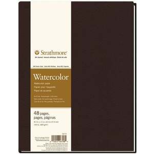 Strathmore Serie 400 Cold Press Watercolour Hardbound Book 28 x 22 cm 300 g Carnete de Schițe imagine