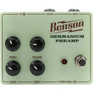 Benson Germanium Preamp Efect de chitară imagine