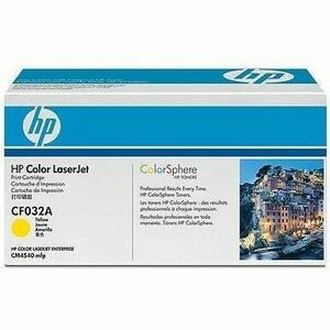 HP CF032A Toner Cartridge Yellow, Works with: HP LaseJet Colour CF032A imagine