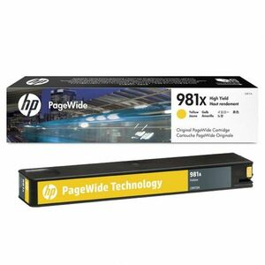 Toner HP 981X, galben imagine