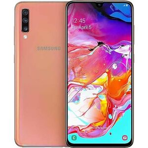Samsung Galaxy A70 (2019) Dual Sim 128 GB Coral Excelent imagine