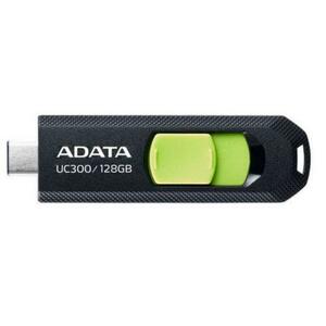 Stick USB A-DATA ACHO-UC300-128G-RBK, 128GB, USB-C (Negru/Verde) imagine