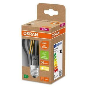 Bec LED Osram Classic A60, Ultra Efficient Light, E27, 4W (60W), 840 lm, lumina calda (3000K), cu filament imagine