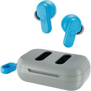 Casti True Wireless Skullcandy Dime 2, Bluetooth, Waterproof IPX4, Touch Control, Microfon (Albastru/Gri) imagine