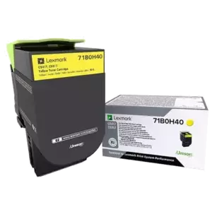 Cartus toner Lexmark 71B0H40 Yellow 3500 pagini imagine