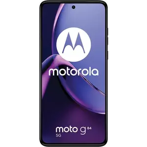 Telefon mobil Motorola Moto g84, Dual SIM, 256GB, 12GB RAM, 5G, Midnight Blue imagine