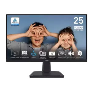 Monitor LED MSI PRO MP251 24.5" Full HD 1ms Black imagine