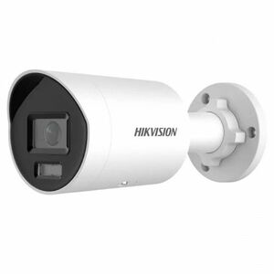 RESIGILAT - Camera supraveghere IP exterior Hikvision ColorVu DS-2CD2047G2H-LIU(EF), 2.8 mm, 4 MP, IR 40 m, slot card, microfon, PoE imagine