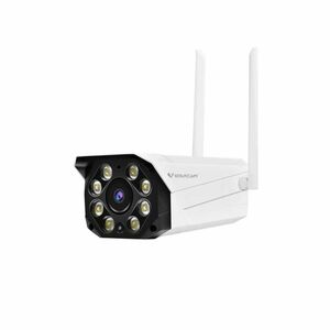 Camera supraveghere wireless GSM 4G VStarcam CG550, 3 MP, 3.6 mm, lumina alba/IR 30 m, microfon, difuzor, slot card, stroboscop imagine