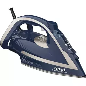 Fier de calcat Tefal Smart Protect Plus FV6872E0, 2800W, jet de abur 260 g/min, abur variabil 0-40 g/min, colector anticalcar, oprire automata, albastru/gri imagine