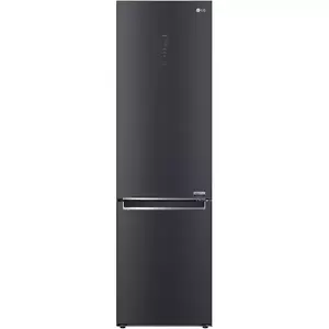 Combina frigorifica LG GBB92MCACP, 384 l, Clasa C, No Frost, Smart Diagnosis, Wi-Fi, H 203 cm, Negru imagine