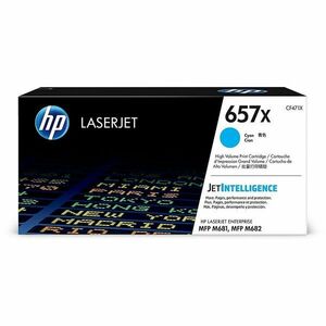 Toner HP 657X, Cyan imagine