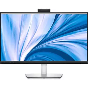 Monitor LED IPS Dell 23.8, Full HD, DisplayPort, Webcam, C2423H imagine