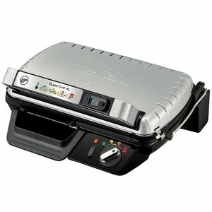 Grill Tefal Supergrill XL GC461B34, 2400 W, cronometru detasabil, deschidere la 180°, indicator led, Gri imagine