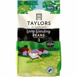 Cafea Boabe Lazy Sunday, Taylors of Harrogate, 100% Arabica, 200 g imagine