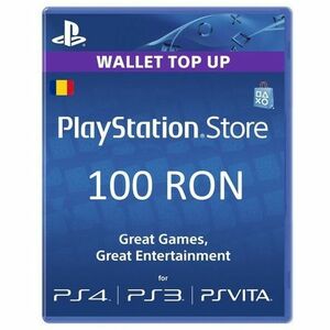 Card Sony PlayStation Store 100 RON imagine