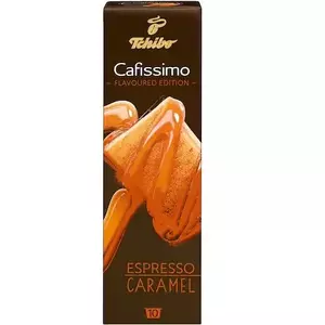 Capsule Tchibo Cafissimo Espresso Caramel, 10 capsule, 75g imagine