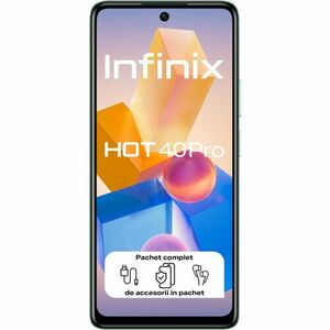 Telefon Mobil Infinix Hot 40 Pro Dual Sim 8GB 256GB 4G Starfall Green imagine