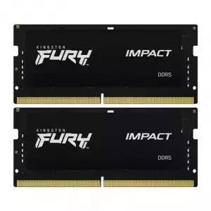 Memorie Notebook Kingston Fury Impact KF548S38IBK2-32 32GB(2 x 16GB) DDR5 4800Mhz imagine