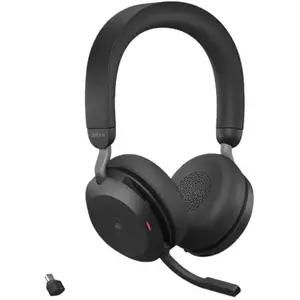 Casti Jabra Evolve2 75 USB-C UC Negru imagine