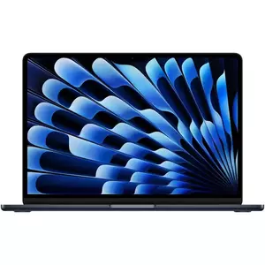 Notebook Apple MacBook Air 13 (2024) 13" Apple M3 8-core GPU 8-core RAM 8GB SSD 256GB Tastatura US Midnight imagine