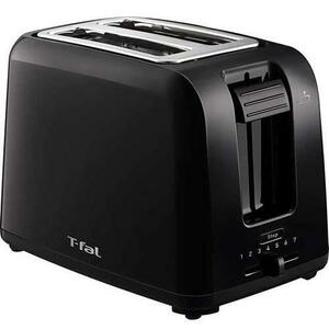 Prajitor de paine Tefal Vita TT1A1830, 800 W, 2 felii, 7 trepte de prajire (Negru) imagine