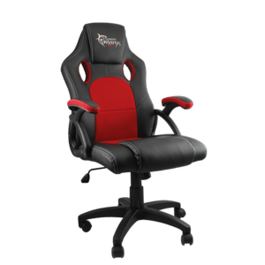 Scaun Gaming White Shark KINGS THRONE, Negru/Rosu imagine