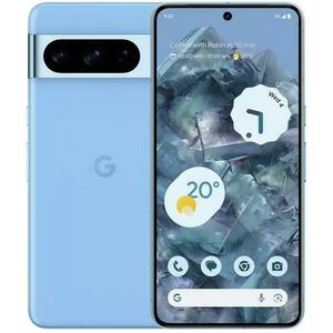 Telefon Mobil Google Pixel 8 Pro, Procesor Google Tensor G3 Nona-core, LTPO OLED Capacitive Touchscreen 6.7inch, 12GB RAM, 256GB Flash, Camera Tripla 50+48+48MP, Wi-Fi, 5G, Dual SIM, Android (Albastru) imagine