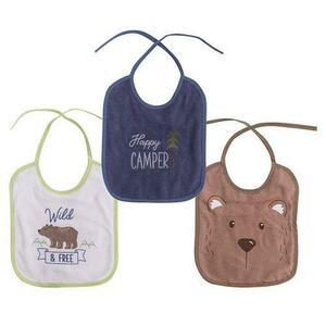 Set 3 bavete bumbac si peva Lorelli, 23 X 20 cm, inchidere cu snur imagine