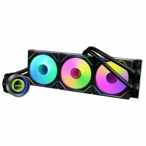 Cooler CPU Lian Li Galahad II 360 Trinity SL-INF, iluminare ARGB, 3x 120mm, 2100 rpm, PWM (Negru) imagine