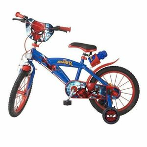 Bicicleta pentru copii Huffy Spiderman, roti 14inch, Albastru imagine