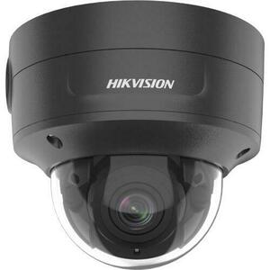 Camera de supraveghere Hikvision DS-2CD2746G2-IZSBC, 4MP, Dome, 2.8-12mm (Negru) imagine