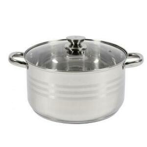 Oala cu capac Heinner HR-HJ-07, 26 x 14.5 cm, 7 L (Inox) imagine