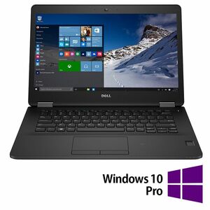 Laptop Refurbished DELL Latitude 7470, Intel Core i5-6300U 2.40GHz, 8GB DDR4, 128GB SSD, 14 Inch + Windows 10 Pro imagine