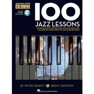 Hal Leonard Keyboard Lesson Goldmine: 100 Jazz Lessons Note imagine