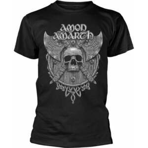 Amon Amarth Tricou Grey Skull Black 3XL imagine