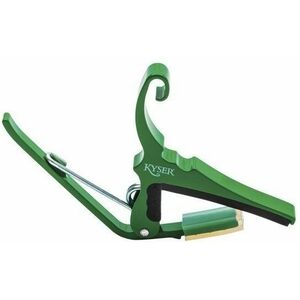 Kyser KG6EGA Quick-Change Capodastru pentru chitară acustică Emerald imagine