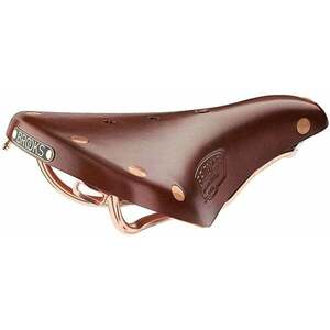 Brooks B17 Special Short Brown 176 mm Cupru-Oțel aliat Șa bicicletă imagine