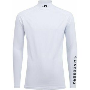 J.Lindeberg Aello Soft Compression Top White/Black S Îmbrăcăminte Termică imagine