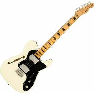 Fender Squier FSR Classic Vibe '70s Telecaster Thinline Olympic White Chitară electrică imagine