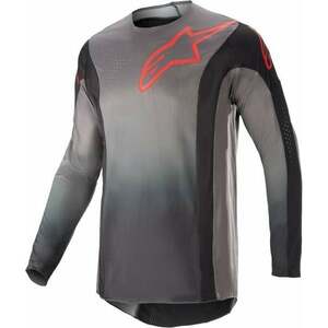 Alpinestars Techstar Sein Jersey Black/Neon Red M Tricou MX imagine