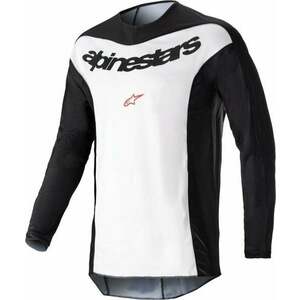 Alpinestars Fluid Lurv Jersey Black/White S Tricou MX imagine