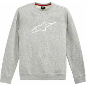 Alpinestars Ageless Crew Fleece Grey Heather/White L Hanorac imagine