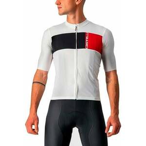 Castelli Prologo 7 Tricou Ivory/Light Black-Red S imagine